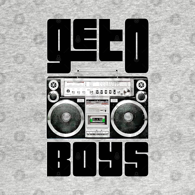 Geto Boys / Original Retro Fan Art Design by DankFutura